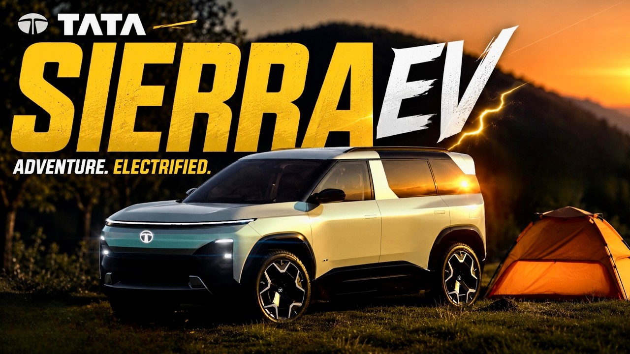 Tata Sierra EV Launch Soon? 🔥 500KM Range, Dual Motor AWD, Price ...