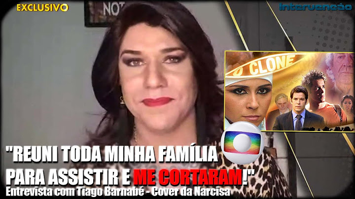 "REUNI TODA MINHA FAMÍLIA PARA ASSISTIR E ME CORTARAM!" I Trecho entrevista Tiago Barnabé (Narcisa)