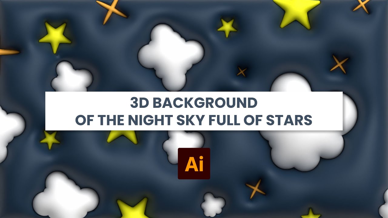 AI Workshop: How To Create A Starry Night in Illustrator