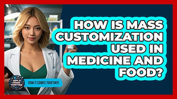 How Is Mass Customization Used In Medicine And Food? - How It Comes Together