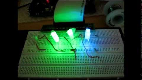 RGB Lauflicht  ATTiny2313