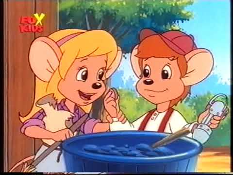 Приключения полевого мышонка - 6 серия «Утиный полёт» / «Весенняя уборка» Fox Kids Jetix