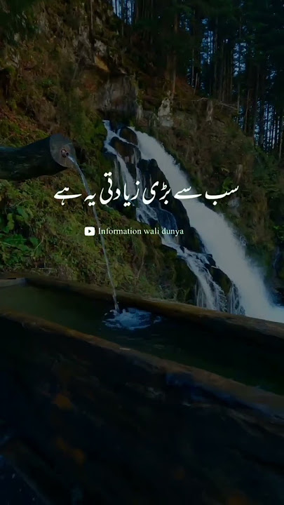 Sab Se Bari Zayadti | Hadees Status | Islamic Status | Whatsapp Status