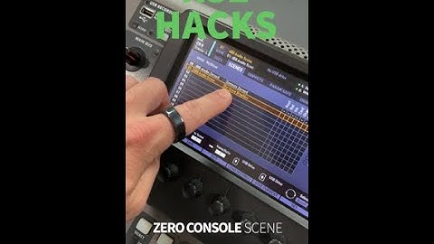 X32 Hacks - Zero’ed Console Scene #shorts