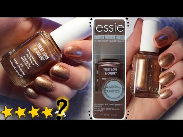 2 Week Wear Test and Review of Essie Treat Love & Color Treatment Nail  Polish - YouTube