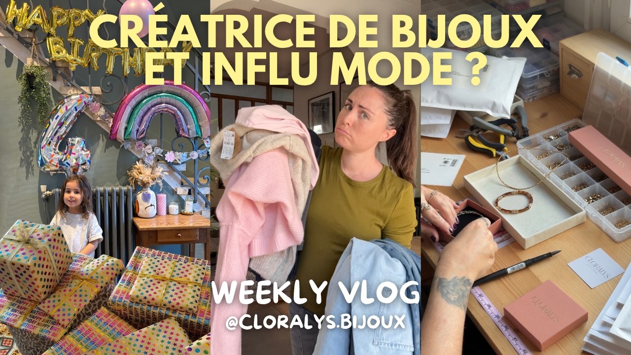 Weekly vlog : fabrication des commandes et coulisses de l'atelier Cloralys