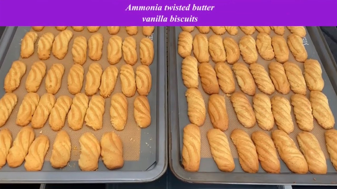 احلي وأطعم بسكويت نشادر سوداني/مصري ومن غير مفرمة   بطريقة ساهلة وسريعة جداً