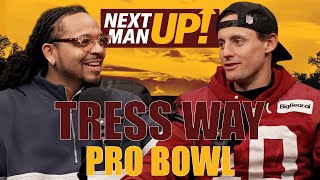 Punter Tress Way on making his 3rd Pro Bowl 🏈🔥 | Next Man Up | Washington Commanders | NFL