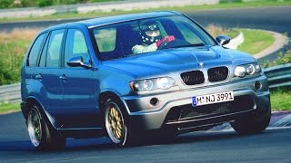 BMW X5 Le Mans on Nürburgring Race Track