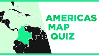Guess the Country in the Americas (Map Quiz) screenshot 4