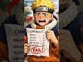 If Naruto Characters Took Real-Life Exams 😏🔥#naruto#chuninexams