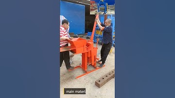 cheap manual soil earth clay cement interlocking lego brick making machine price for sale