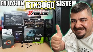 PİYASADAKİ EN UYGUN RTX3060 Sistemi Topladım - Oyunkolik Founder PC Montaj Ve TEST