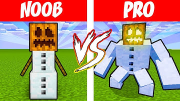 MINECRAFT BATTLE - NOOB vs PRO : Snowman Mutant in Real Life | AVM SHORTS ANIMATION