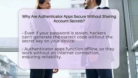 Why Are Authenticator Apps Secure Without Sharing Account Secrets? - Everyday-Networking