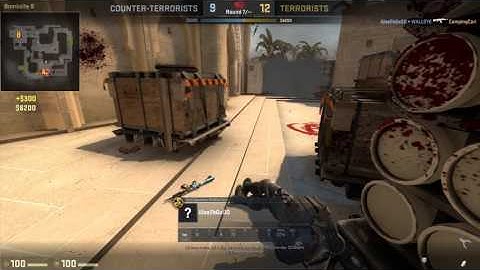 CS:GO - His a ninja God, I got faith dude. 1v2 ninja defuse. March 10 2017 r22 esea match 9460829