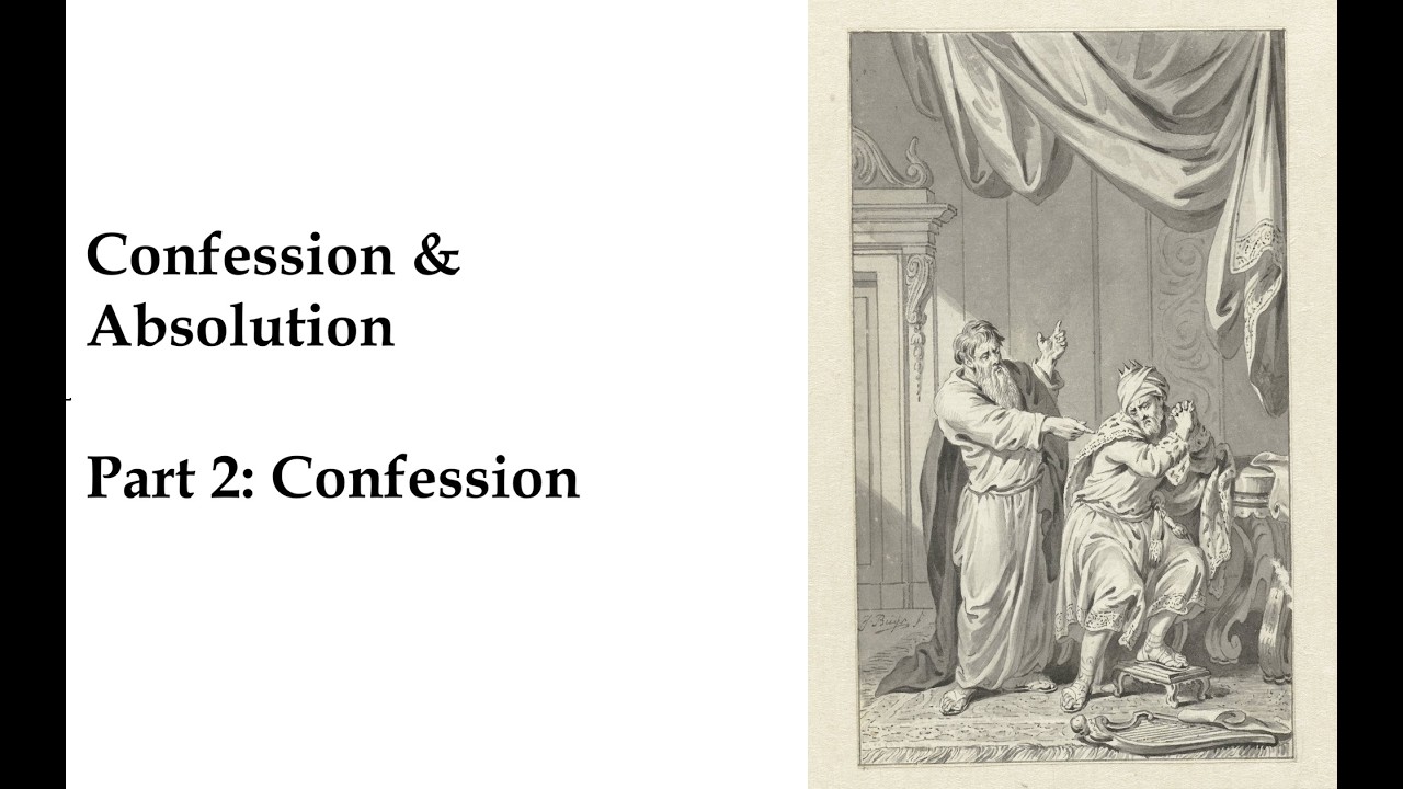 Sermon - Confession