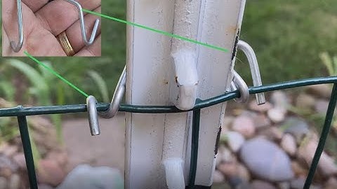 How to use the Clip Bender for fencing on a  T Post