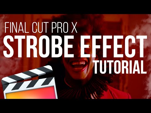 Final Cut Pro X- Strobe effect (FCPX) Tutorial efecto estroboscópico