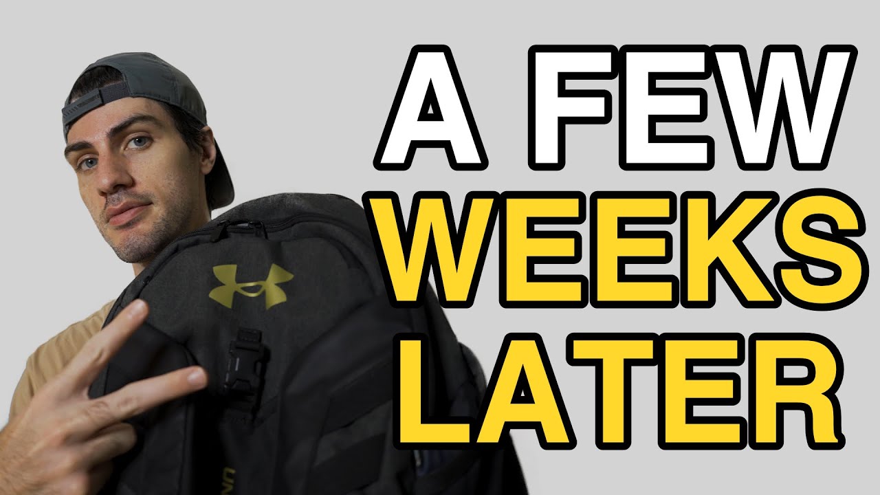 Under Armour Hustle Pro (Storm Contender) Quick Review / A Few Weeks Later  - YouTube