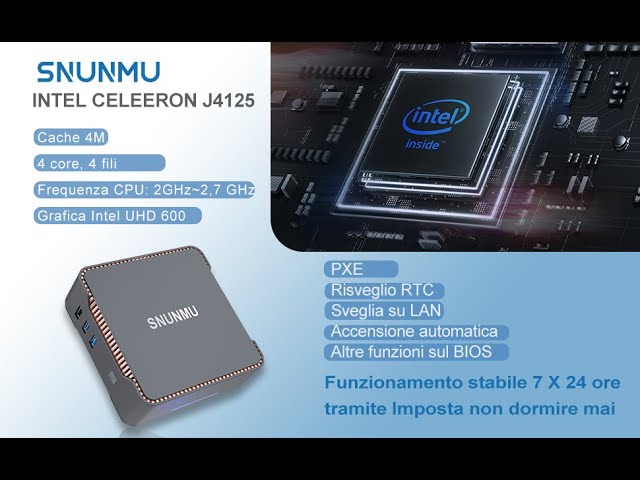 mini pc SNUNMU GK3 - YouTube