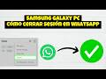 Cómo cerrar sesión en WhatsApp (2026, después de la actualización)