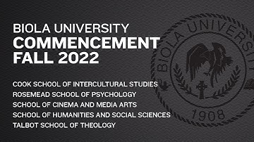 Commencement Fall 2022: Ceremony A