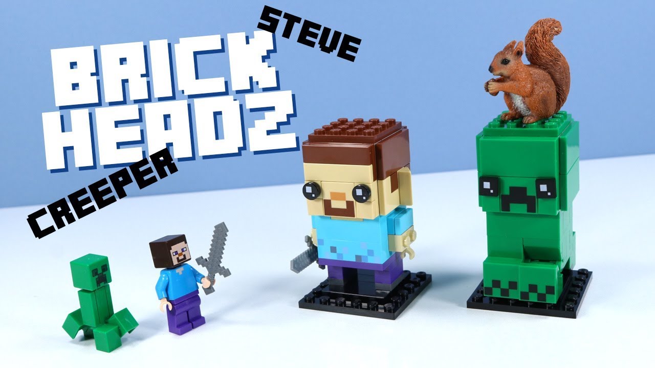 LEGO MOC Minecraft - Creeper Head by Ilyes_Origamist