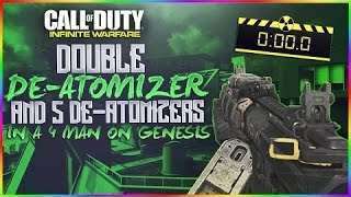 IW: *INSANE* DOUBLE "DE-ATOMIZER STRIKE" AND 5 DE-ATOMIZERS IN A 4 MAN IN ONE GAME ON GENESIS!