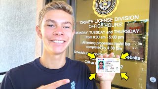 16 YEAR OLD GETS DRIVERS LICENSE!