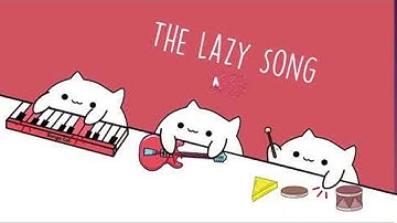 Bongo Cat – The Lazy Song (Cover Version) 🎧