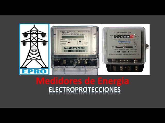 ✓MEDIDORES DE ENERGIA ELECTRICA [Conceptos Basicos]👈 