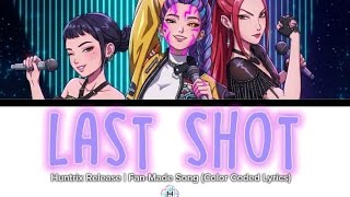 Huntrx Last Shot  Fanmade Song color Coded S