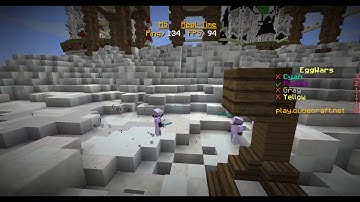 CubeCraft Hacker Krizalid99 | Kill Aura | Hitting While Eating In Off Hand