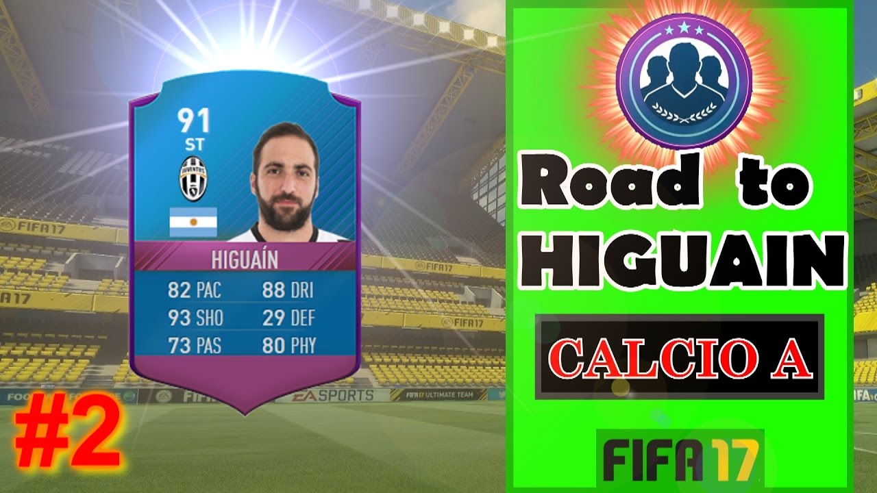 FIFA 17 SPECIAL 91 HIGUAIN CALCIO A SBC I CAGLIARI + CHIEVO VERONA (cheap+easy)