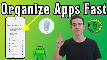 How To Sort Apps on Android Auto Launcher Screen - Quick Tutorial