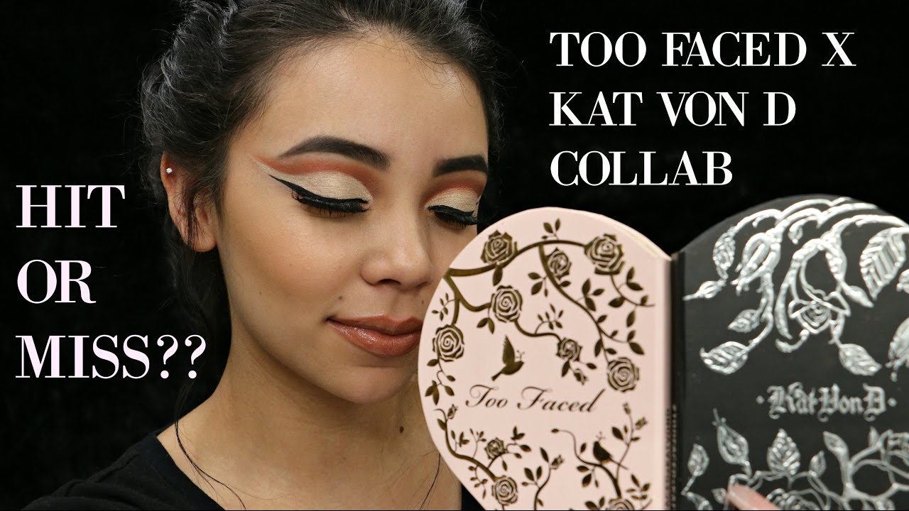 video phone beyonce mp3 Too Faced x Kat Von D Better Together Collab | Review, Swatches, & Cutcrease Demo