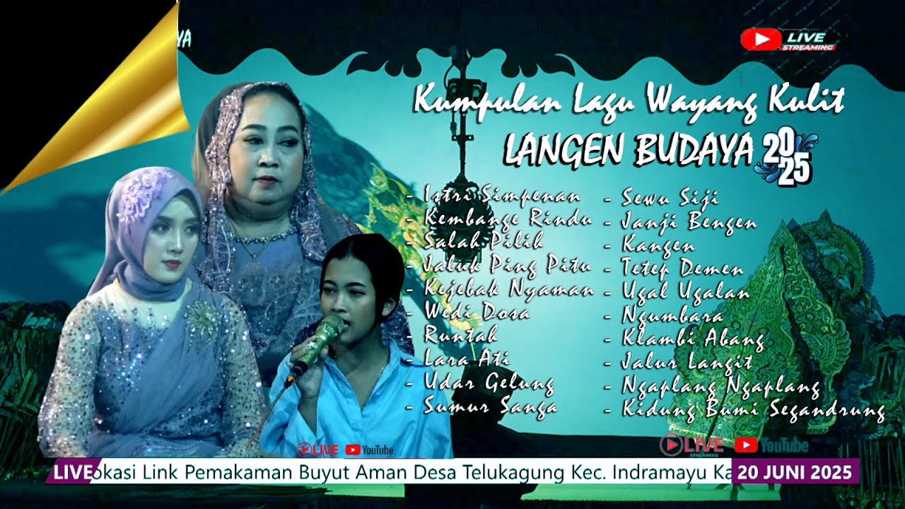 KUMPULAN LAGU LANGEN BUDAYA 2025 | LIVE BUYUT AMAN DS.TELUKAGUNG | Hj. DUNIAWATI & REGi RAFIKAt