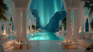 Luxury Chillout Lounge Music ~ Midnight Aurora Escape ✨ Candlelit Coastal Bliss