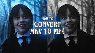 how to convert mkv to mp4 ; mac
