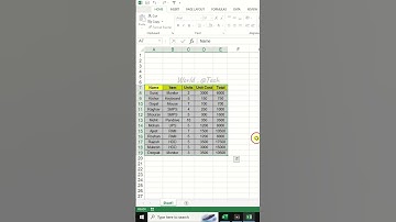 Excel interview question with tricks 6 #shortsfeed #exceltricks #tricks