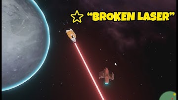 This new laser is WAAAY too strong 😂⚡