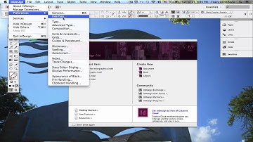 InDesign Basics: Setting up Preferences