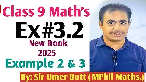 Class 9 Maths | Ex 3.2 Example 2 & 3 | Venn Diagram Explained | Sets & Functions | New Book 2025