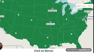 U.S. Major Cities (Mobile App) In 19 Seconds screenshot 1