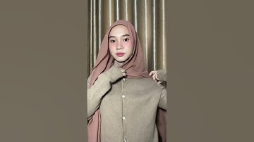 Tutorial hijab pashmina viscose #pashmina #tutorialhijab #hijabtutorial
