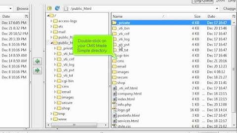 How to delete the install directory of CMS Made Simple - CMS Tutorials