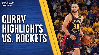 Steph Curry highlights: Watch Warriors star score 17 points vs. Rockets | NBC Sports Bay Area