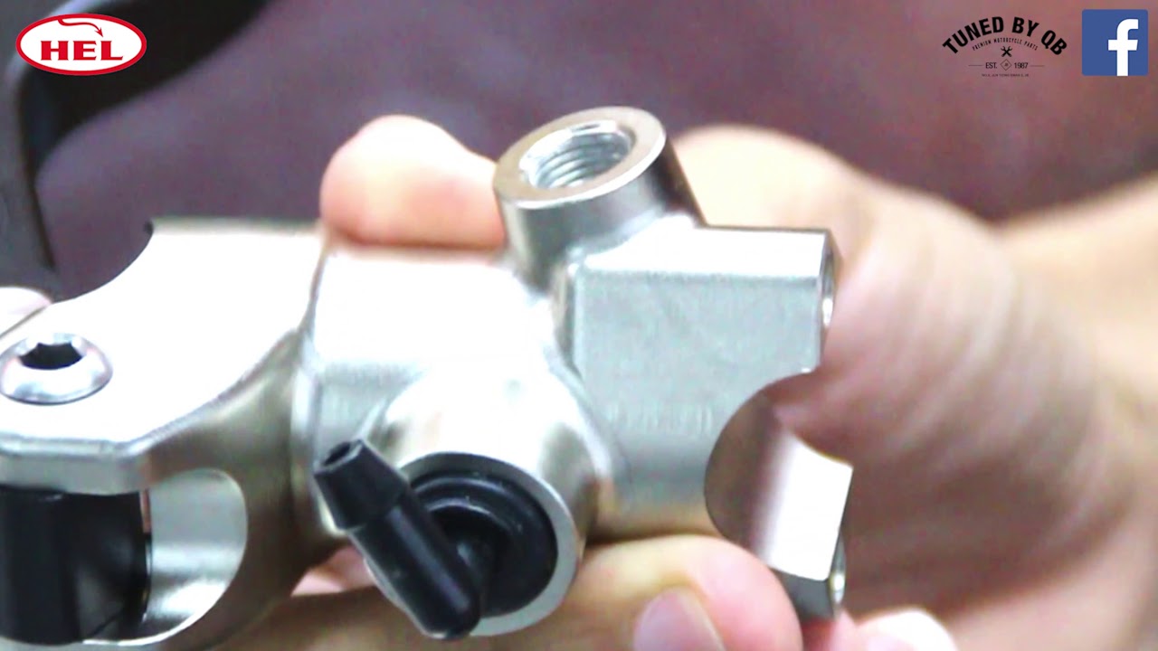 How to swap HEL Master Cylinder on your handlebar YouTube