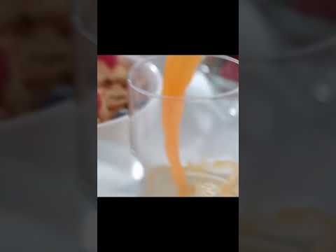 апельсиновый сок под микроскопом